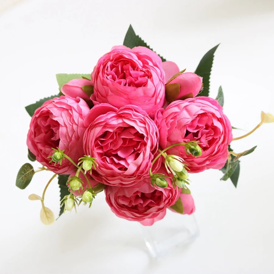 Artificial Peony Bouquet - Shop Dealza