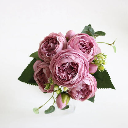 Artificial Peony Bouquet - Shop Dealza