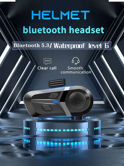 Bluetooth 5.3 Wireless Motorcycle Helmet Headset Call - Shop Dealza