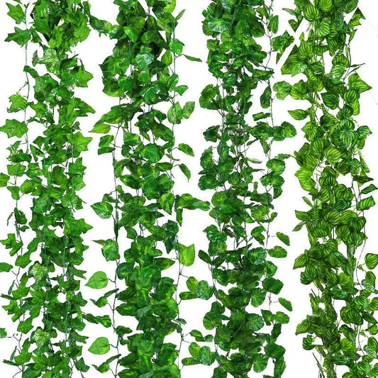 Green Ivy Leaf Garland (2.1m) - Shop Dealza