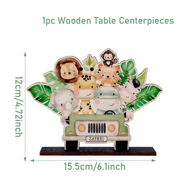 Jungle Animal Table Décor - Shop Dealza