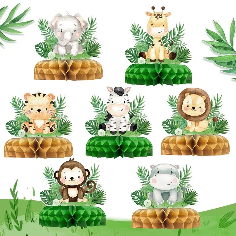 Jungle Animal Table Décor - Shop Dealza