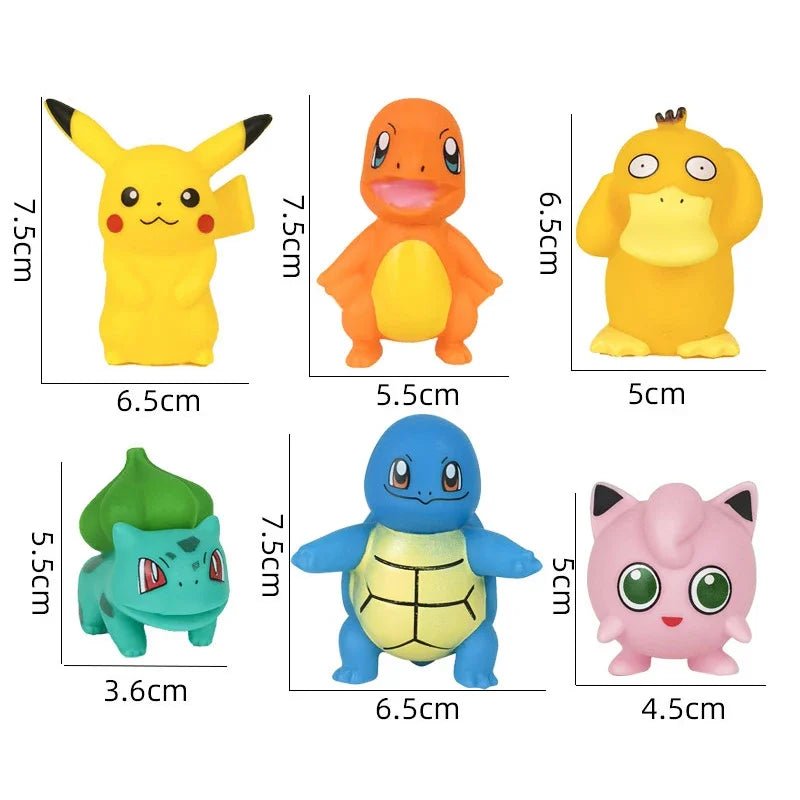 Pokemon Cake Topper Set (13 pcs) - Shop Dealza