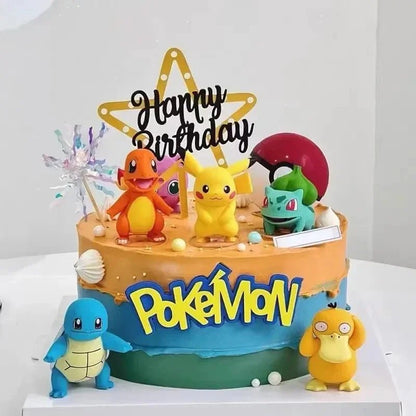 Pokemon Cake Topper Set (13 pcs) - Shop Dealza