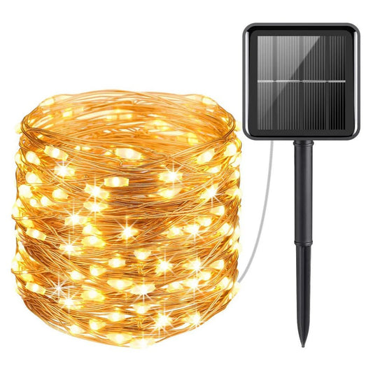 Solar LED String Lights for Christmas and Garden Parties - Shop Dealza