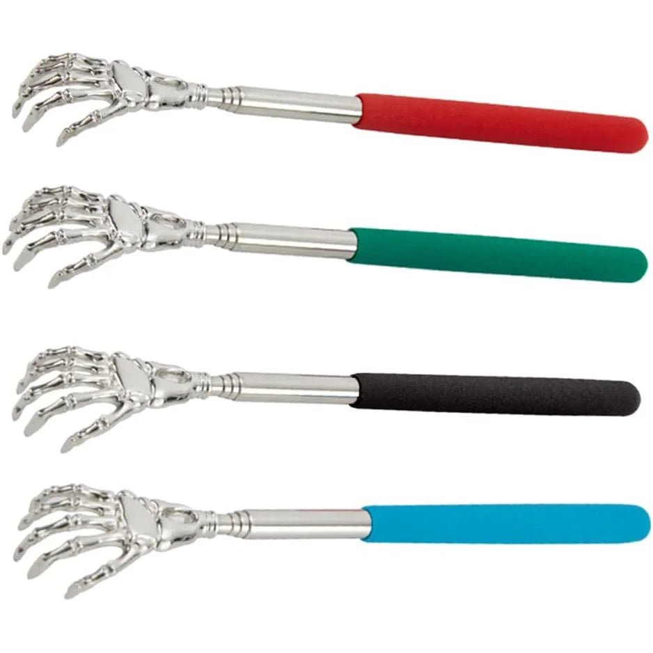 Stainless Steel Telescopic Back Scratcher Extendable Massager Tool - Shop Dealza